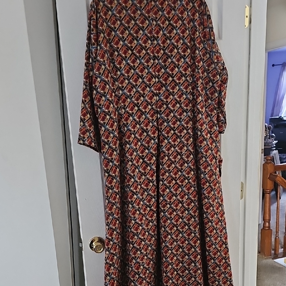 Sassy Jones Vibrant Long Sleeve Dress - Picture 4 of 5